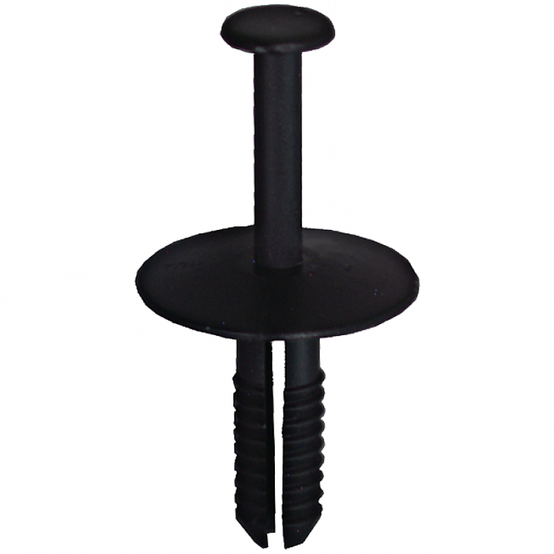 Rivet plastique noir large Opel