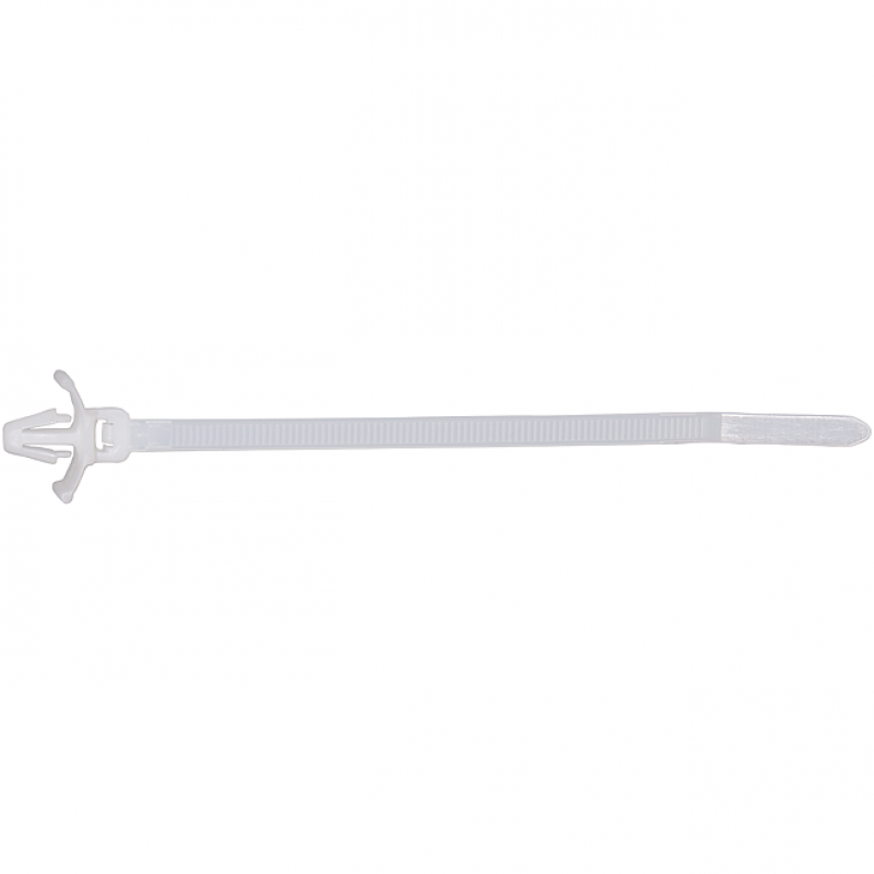 KABELBAND MIT FUSS 4,8X132MM PA 66 NATUR