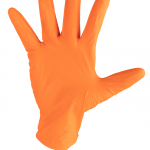 Gant Orange Nitrile Diamonds haute résistance Xtra Large