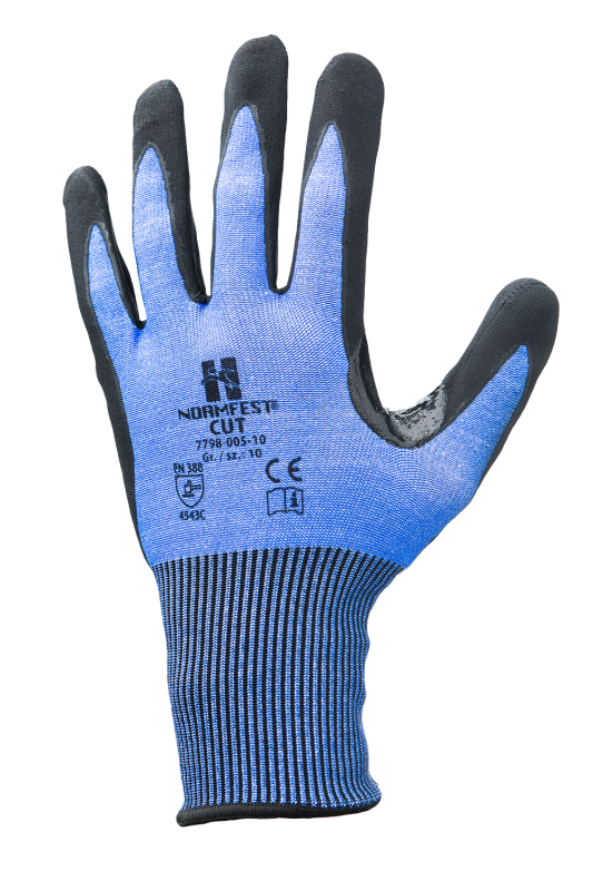 Gant special anti coupure new renforcés CUT PRO T8