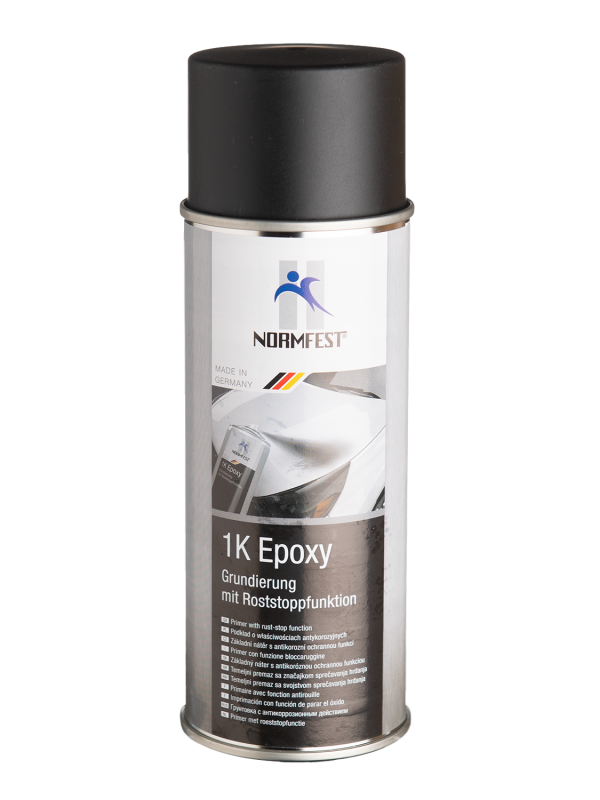 1K Epoxy noir 1K primer stop rouille pour spot et grosse répration