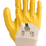 Gant Nitril de protection Jaune T9 V12