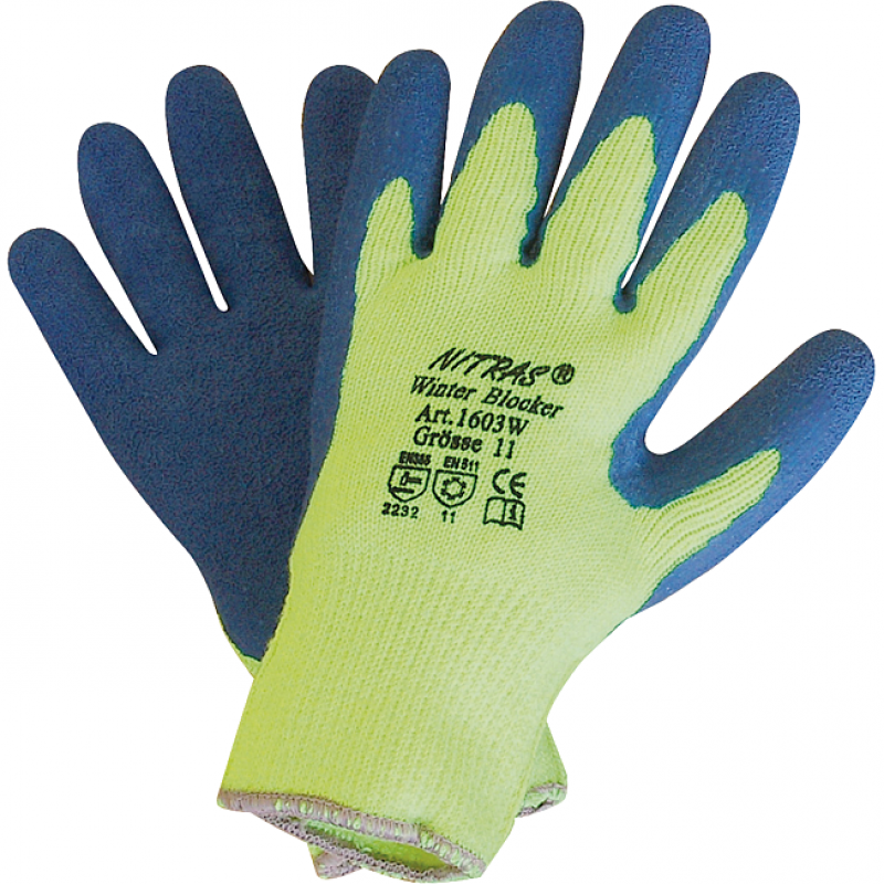 Gants fourrés Winter nitril T8 V12