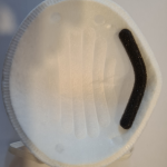 Masque FFP2 avec barettte réglage en aluminium