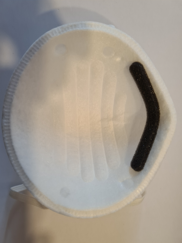 Masque FFP2 avec barettte réglage en aluminium