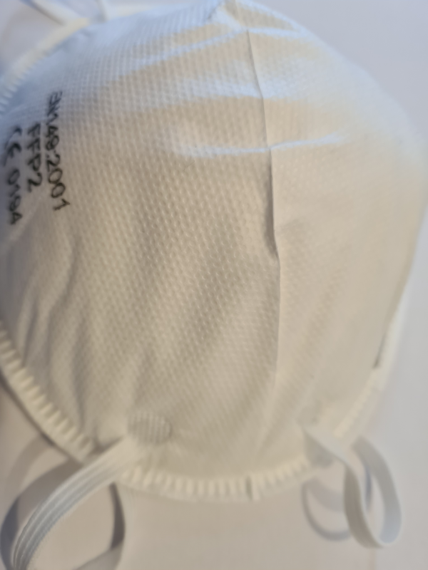 Masque FFP2 avec barettte réglage en aluminium