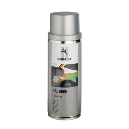 Spray de peinture Alumium blanc haute résistance ral  9006 Structure et jantes Aluminium