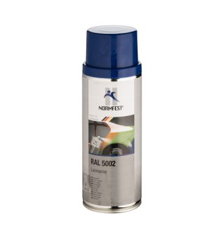 Spray de peinture bleu gentiane haute résistance ral 5010 Mercedes Man IC071 MB5361