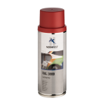 Spray de peinture rouge feu soie brillant haute résistance ral 3000 IC096 MB3524