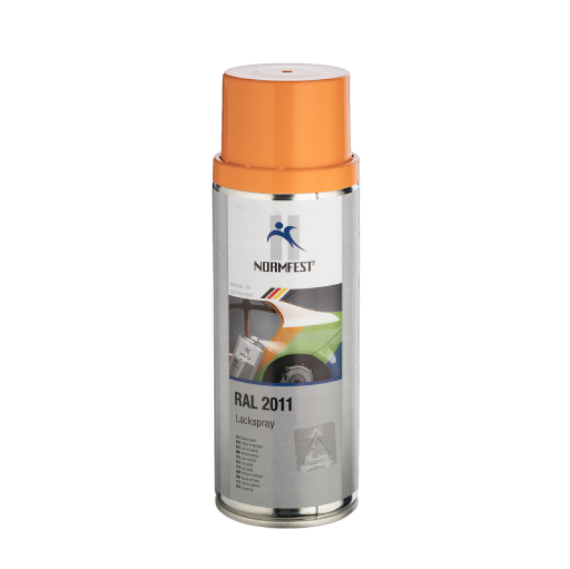 Spray de peinture orange commune haute résistance ral 2011 MB2603