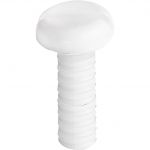 Vis en plastique Blanche épaisse  PL 6X20