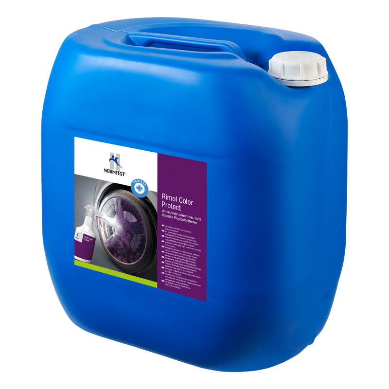 Rimol Color Protect Nettoyant jantes alu decontaminant carrosserie supuissant PH Neutre 5 Litres