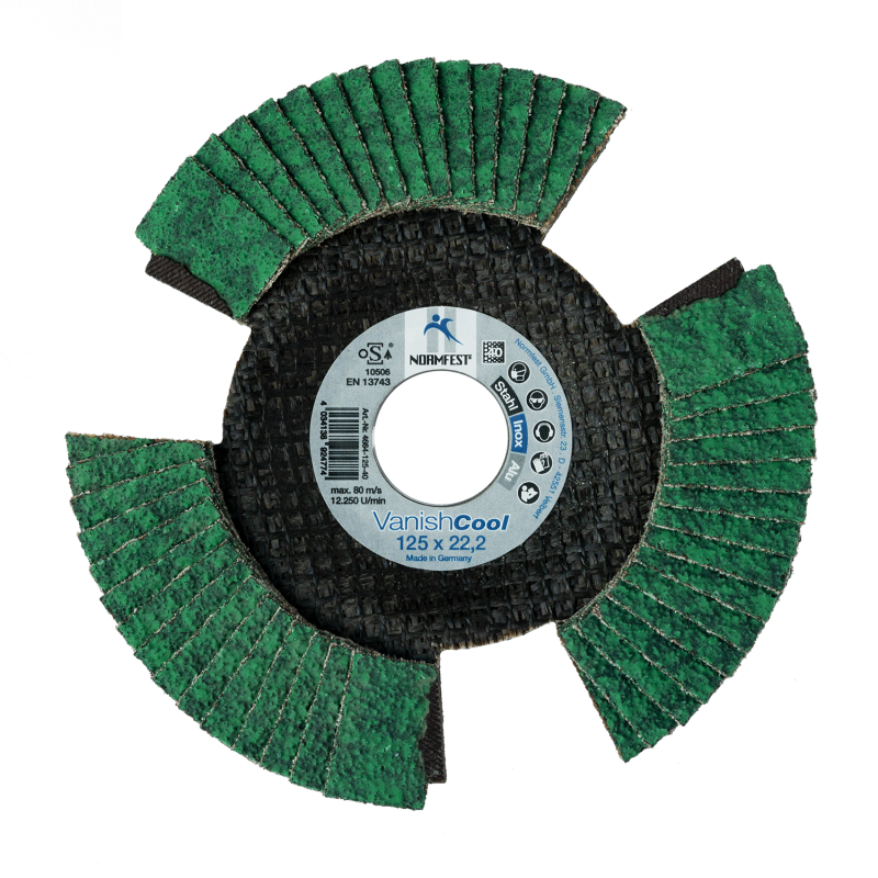Disque Lamelle Vanish Cool P40 dia125 mm