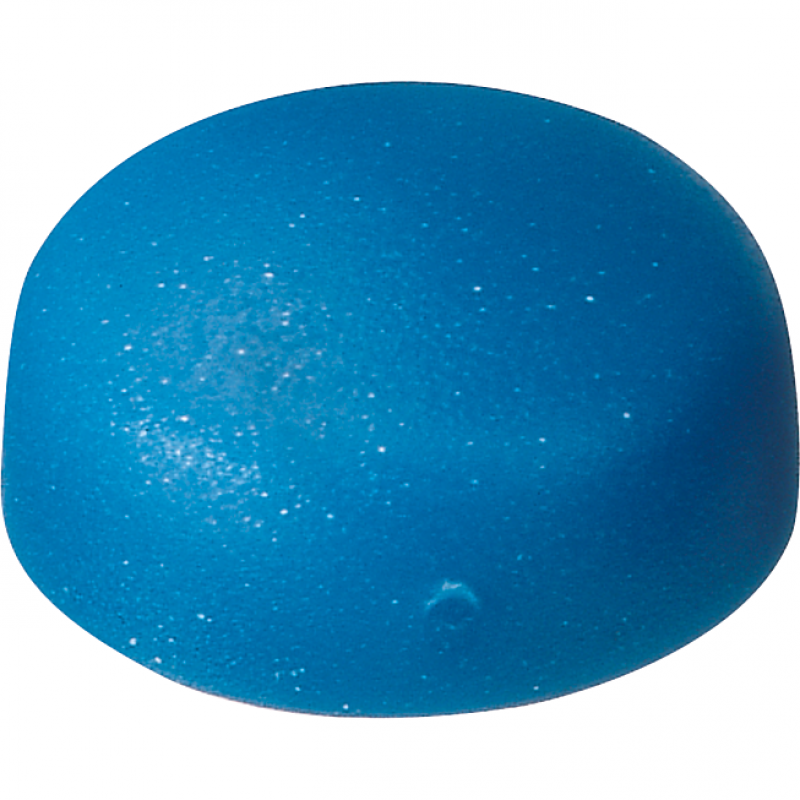 Bouchon protège vis de plaque bleu