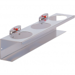 Porte spray en ALU 3-FACH 300MM