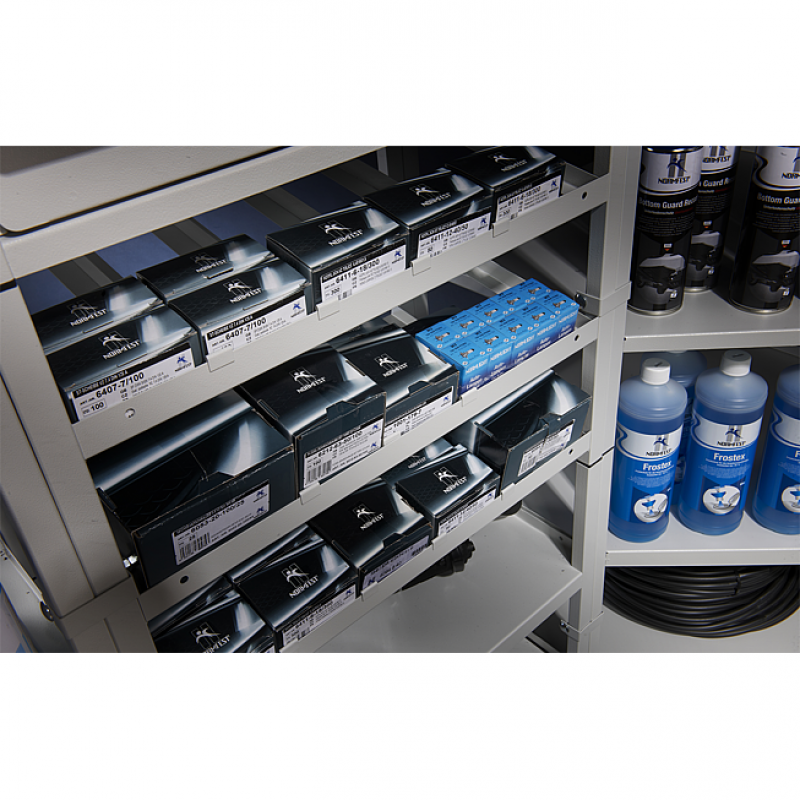 milieu étagère pour vis  3 rack