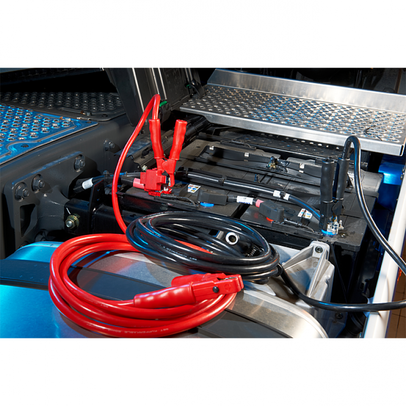 Câbles de démarrage premium 50mm² 5m avec protection survoltage