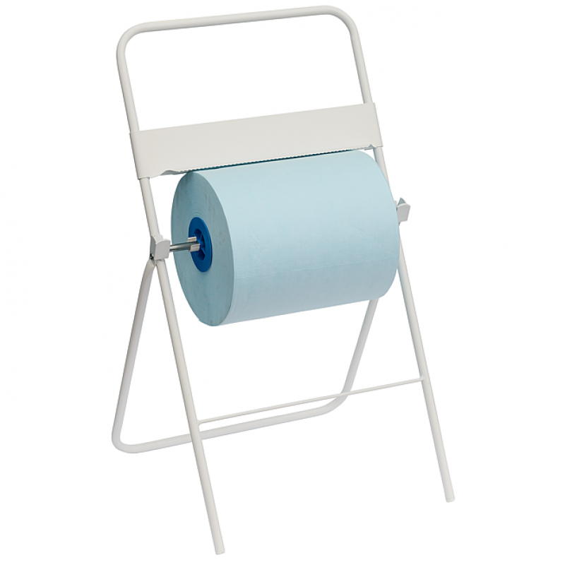 Derouleur de papier bleu sol