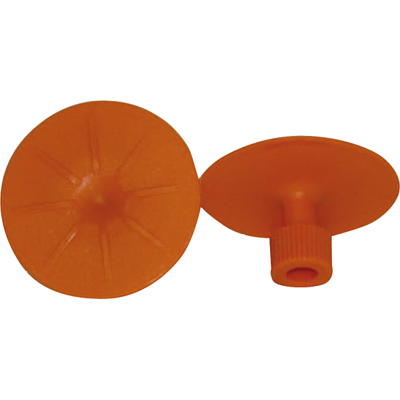 SATZ REP.-PILZE 40MM, ORANGE, INH.2
