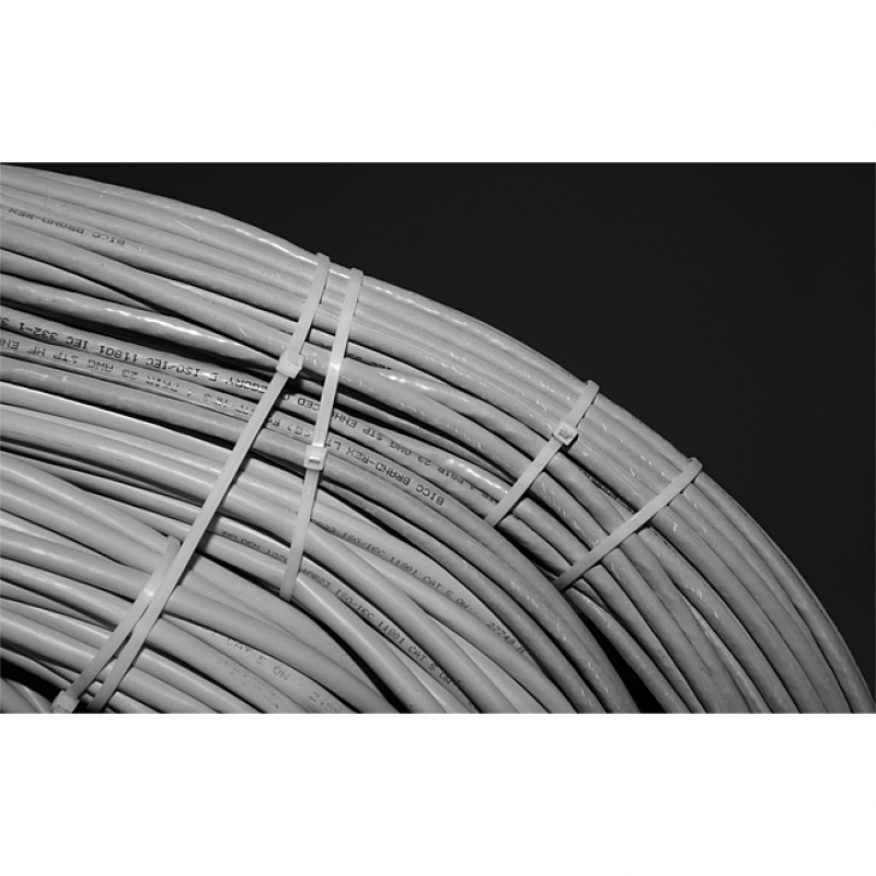 Collier att cable blanc 4,5X178 uv resist