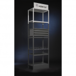 etagere partie haute avec spray