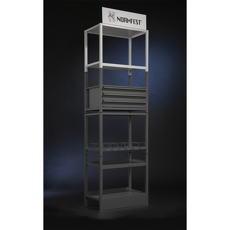 etagere partie haute avec spray