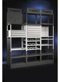 milieu etagere 2 etages Normfest