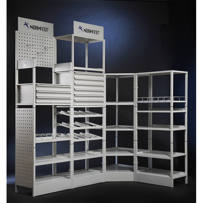 milieu etagere 2 etages Normfest