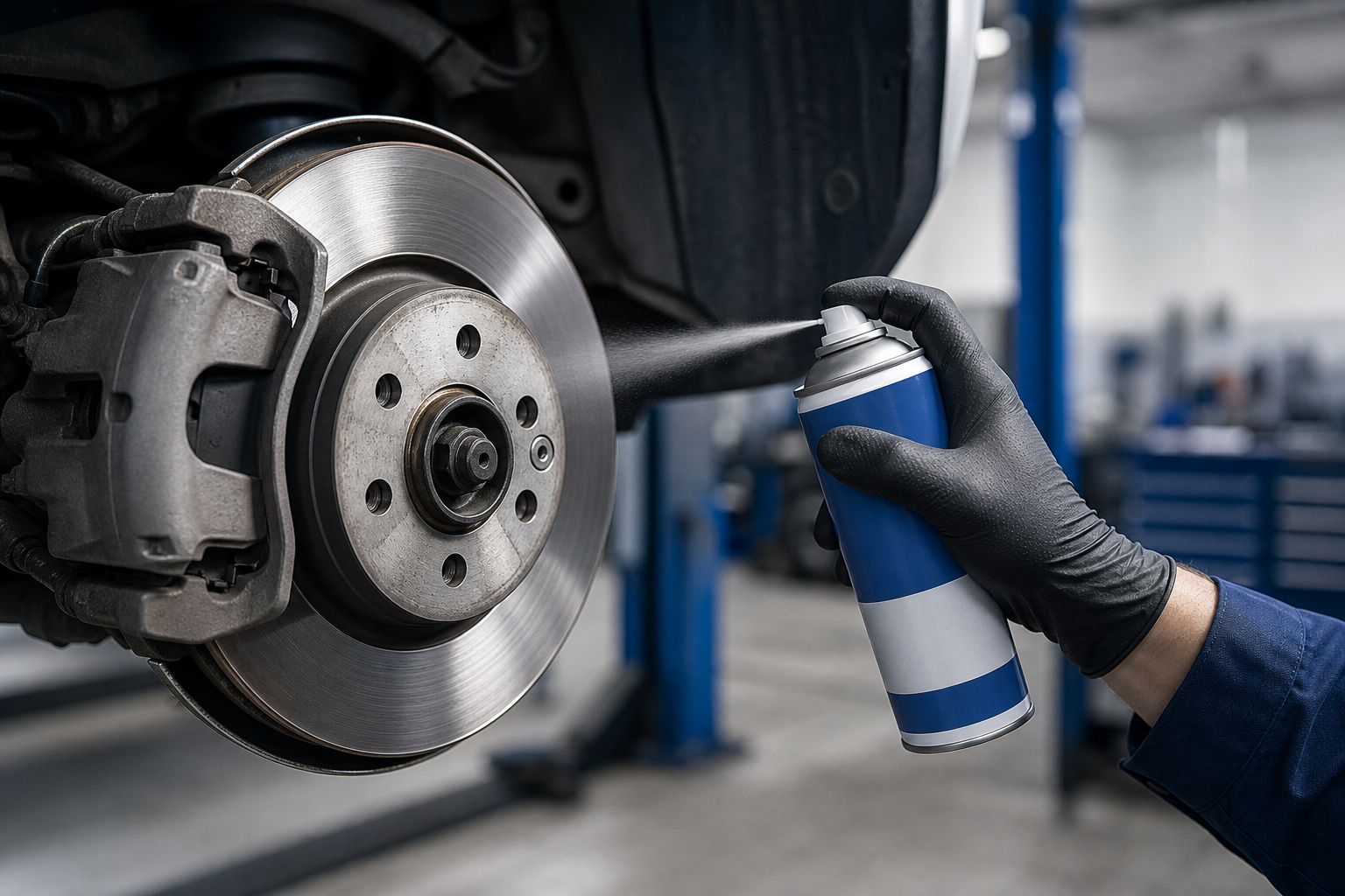 Entretien professionnel d'un système de freinage automobile